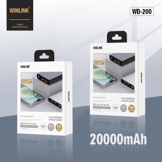 Pin Dự Phòng Sạc Nhanh WD-200(CPD)